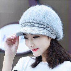앙고라털챙모자