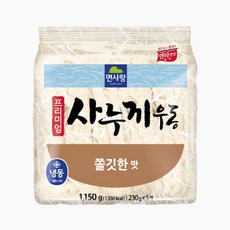 프리미엄사누끼냉동면(쫄깃한맛) 230Gx5입(주)면사랑 BOX(8), 1150g, 8개