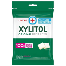 롯데자일리톨 오리지날 껌 리필, 183g, 2개