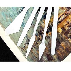 팔레트플레이 스파츌라 미술용 페인팅 나이프 5P 철파레트 다이소 페이팅