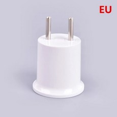 E27 램프 베이스-EU/US 플러그 소켓 홀더 컨버터 어댑터 전구, 1개