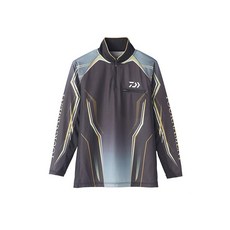 다이와 토너먼트 아이스 드라이 ® 짚업 메쉬 셔츠 DE-73020 블랙 M XL