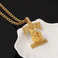 힙합 로켓펜던트 Cubana Corrente Colar Ouro Prata Cor Colares Jóias Para Rapper 남자 목걸이 아웃 디자이너 매력