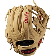 Wilson A700 야구 글러브 시리즈 Blonde 11.5인치 Left (오른쪽 던지기) : 스포츠 & 아웃도어, 단일옵션