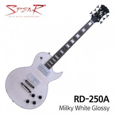 스피어 베스트셀러 재입고 Spear 일렉기타 RD250A Milky White Gloss - 스피어