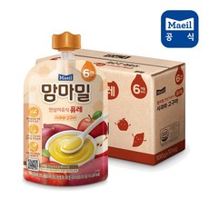 매일유업 맘마밀 이유식 사과고구마 100g, 10세트 - 매일유업맘마밀