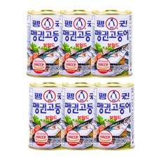 펭귄 고등어 400g x 6통, 1g, 1개