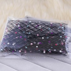 해외발송 [웨딩 면사포]신부 모자 베일 모자 DIY 스타일링 머리 꽃 망사 한국어 진주 머리 장식 웨딩-24098