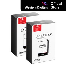 [WD대리점] WD Ultrastar DC HC550 WUH721818ALE6L4 18TB 2PACK 패키지 SATA3 워런티 3년 - wuh721818ale6l4