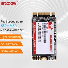 GUDGA-SSD 2242 M2 NGFF SATA SSD 1 테라바이트 128GB 512GB m2 ssd 드라이브 내장 하드 디스크 hdd 노트북 랩탑, 협력사, 256GB NGFF SSD 2242