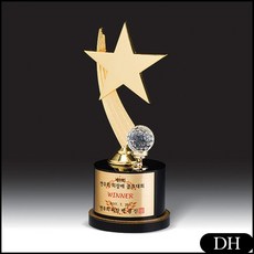 DH 감사 공로패 감사장 크리스탈감사패 트로피 상패제작 hb-9212G_1 문안샘플제공