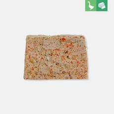 알파도 습식 스팀밀 수제 오리 테린 강아지 반려견 습식 간식, 1개, 110g