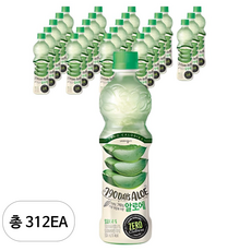 자연은 알로에 제로, 500ml, 312개