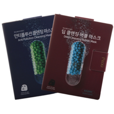 아트박스/엔오에이치제이 클렌징 마스크팩 23g 10매 세트, 딥클렌징