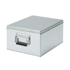 박스디자인 무인양품 MUJI 함석 박스 L KGG24A1S 1개 16cm타입