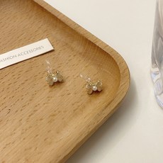 실버미니링귀걸이