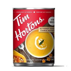 팀홀튼 치킨 누들 수프 Tim Hortons 저지방 액상 즉석스프 540mL 캔 캐나다산, 버터넛 스쿼시
