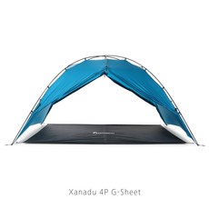 [BACKCOUNTRY] 백컨트리 재너두 4P DAC 제너두 익스패디션 4인용 초경량 텐트 더블월 백패킹 알파인, 4. 재너두4P 익스패디션 (그라운드 시트)