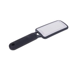 Microplane Grater For Feet Heel Rasp 파일 발 페디큐어 리무버 하드 데드 스킨 스크러버 블랙 풋 스크럽 매, 단일상품