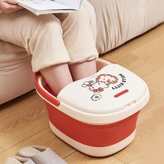 산리오 접이식 지압 족욕기/족욕통 발건강 발관리, 헬로키티, 헬로키티