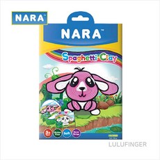 [룰루핑거] NARA 스파게티 클레이 토끼 23.5x17x0.5cm (100g) 1A-01-319