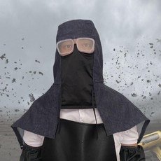 용접두건 용정보안경 보호대 고글모자, 기본1, 1개