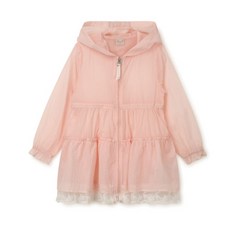 페리미츠로맨틱케이프핑크코트