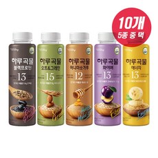 HY 한국야쿠르트 잇츠온 하루곡물 40gX10개 5종 중 택, 40g, 10개, 10개