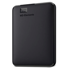 WD Elements Portable 휴대용 외장하드 WDBU6Y0050BBK-WESN + 파우치 5TB 블랙, PC, 검은색