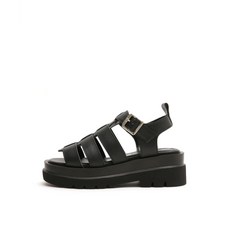 마크모크 신발 MAC MOC Top 3Color 청키 피셔맨 샌들 6Cm EKF438 TDO648