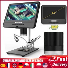 Andonstar 납땜용 디지털 현미경 LCD 디스플레이 전자 AD208S 85 인치 5X1200X 1080P 1280x800 해상도