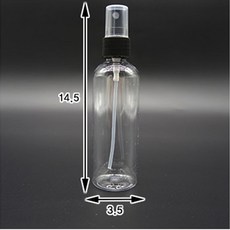 공병 100ml 스프레이 화장품 미스트 공방 향수 탈취제