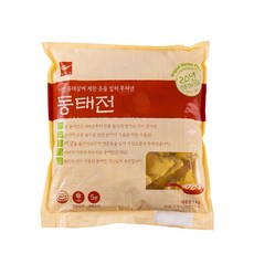동태전 1kg 안주 반찬 부침개 간편조리, 1OK4_사옹원 동태전 1kg