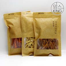 [맘스킹]강원강릉 다존 바삭한 양념먹태, 3개, 100g