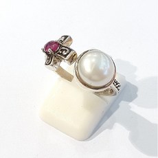 탄생석담수반지