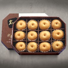[미식한가] 팔각 실속 배 선물세트 6.6kg내외 (배12) / 선물세트, 1box