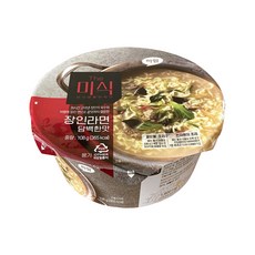 더미식 장인라면 담백한맛 컵 106g