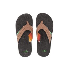 [미국정품] 342834 사눅 남성 쪼리 슬리퍼 Sanuk Beer Cozy 2 TX - Tan/Blanket