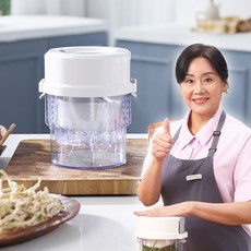 하이로 대용량 매직 짤순이 1세트(본품+유청분리용 거름망)야채 채소 오이지 김치 만두 샐러드 탈수기, 1세트