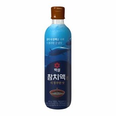 CJ 제일제당 백설 참치액 진 더풍부한맛 900gx12입