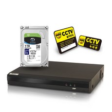 400만화소 녹화기+씨게이크 HDD 1TB 장착 CCTV DVR QHD