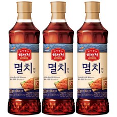 하선정 실속형 멸치액젓, 1kg, 3개