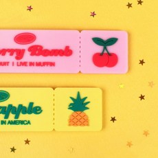 [바보사랑] TASTY FRUITS TICKET NAMETAG, 상세 설명 참조, 1