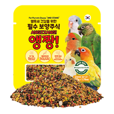 리프패럿 앵무새 필수 보양식 앵짱 사료, 50g, 1개