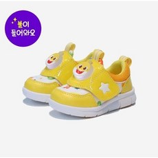 ABC마트키즈 [ABC SELECT] ABC셀렉트 베이비 샤크 픽픽 3 아기 상어 엄마 상어 라이트닝 슈즈 K7129 YELLOW (120~150)