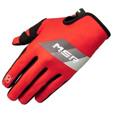[ 1174818 ] MSR™ Axxis Range MTB 산악 자전거 더트 바이크 모토크로스 MX BMX 야외 스포츠 ATV UTV 파워스포츠 라이딩 장갑 남성 및 여성용 X, 미디엄, 프로토 레드/그레이