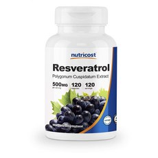Nutricost 뉴트리코스트 레스베라트롤 500mg 120캡슐