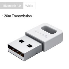 블루투스동글이 usb 허브 이지블루어댑터ORICO-미니 무선 USB 동글 어댑터 PC 스피커 마우스 노트북용 5.0, 협동사, 하얀