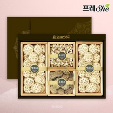 신선식품(브랜드없음) [프레She]표고버섯 선물세트 특선1호 (백화고 흑화고 표고칩), 1개