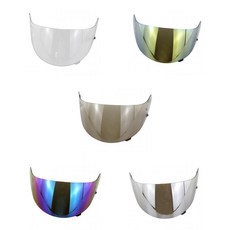 QDY HJC CL-16 용 5Pcs 오토바이 오토바이 풀 페이스 헬멧 바이저, 다색
